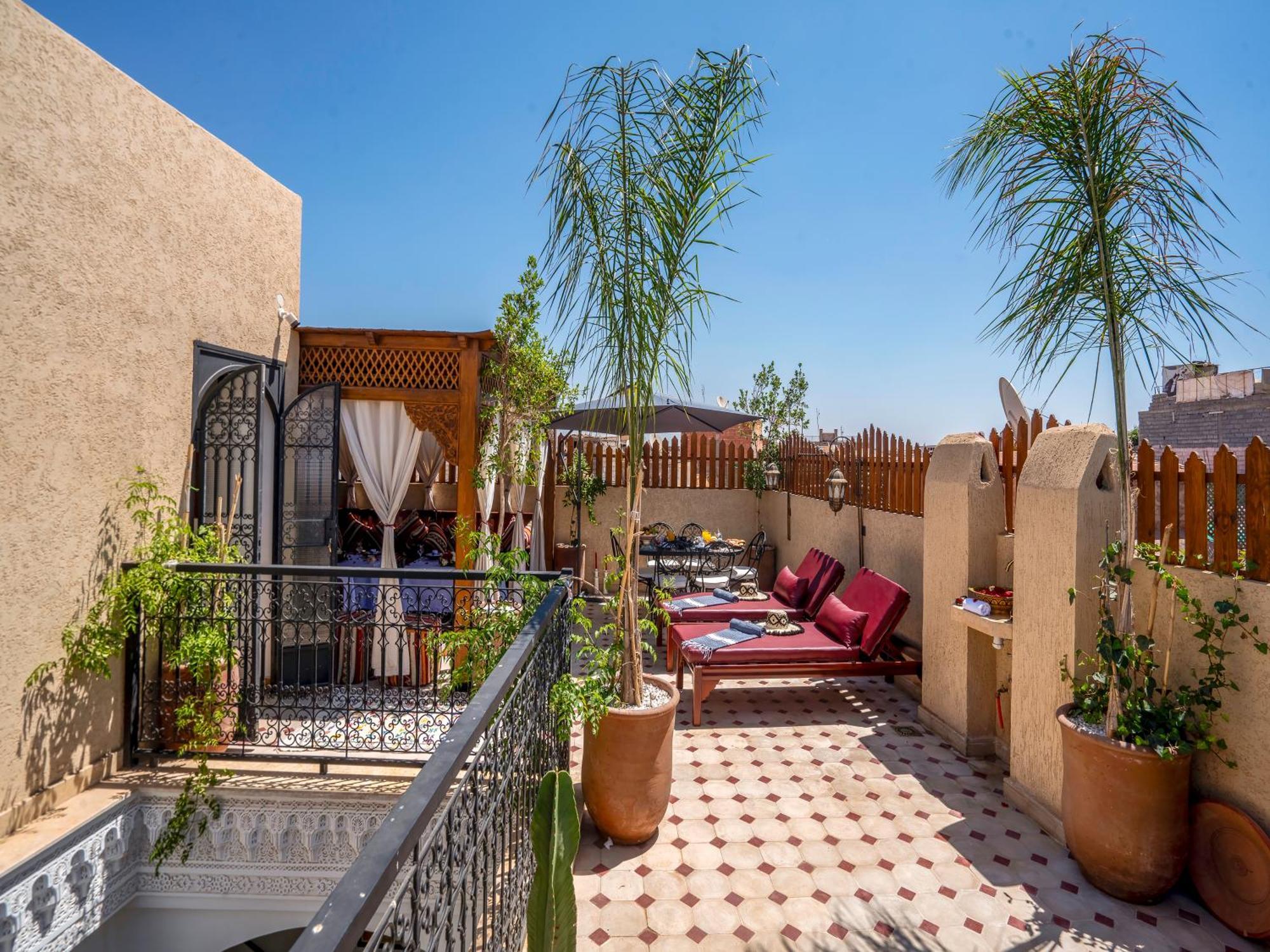 Riad Le Nid De Fatima Marrakesz Zewnętrze zdjęcie