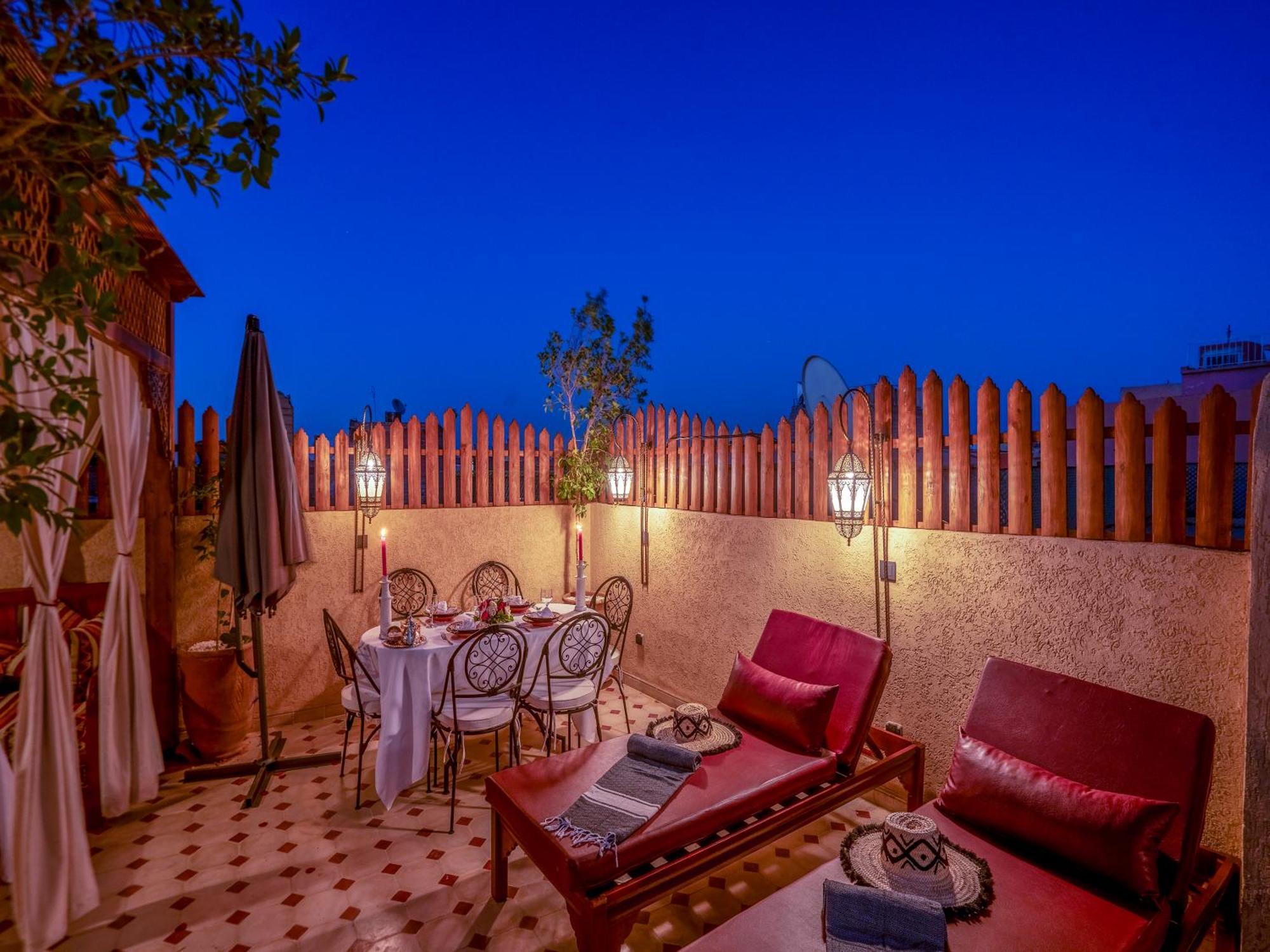 Riad Le Nid De Fatima Marrakesz Zewnętrze zdjęcie