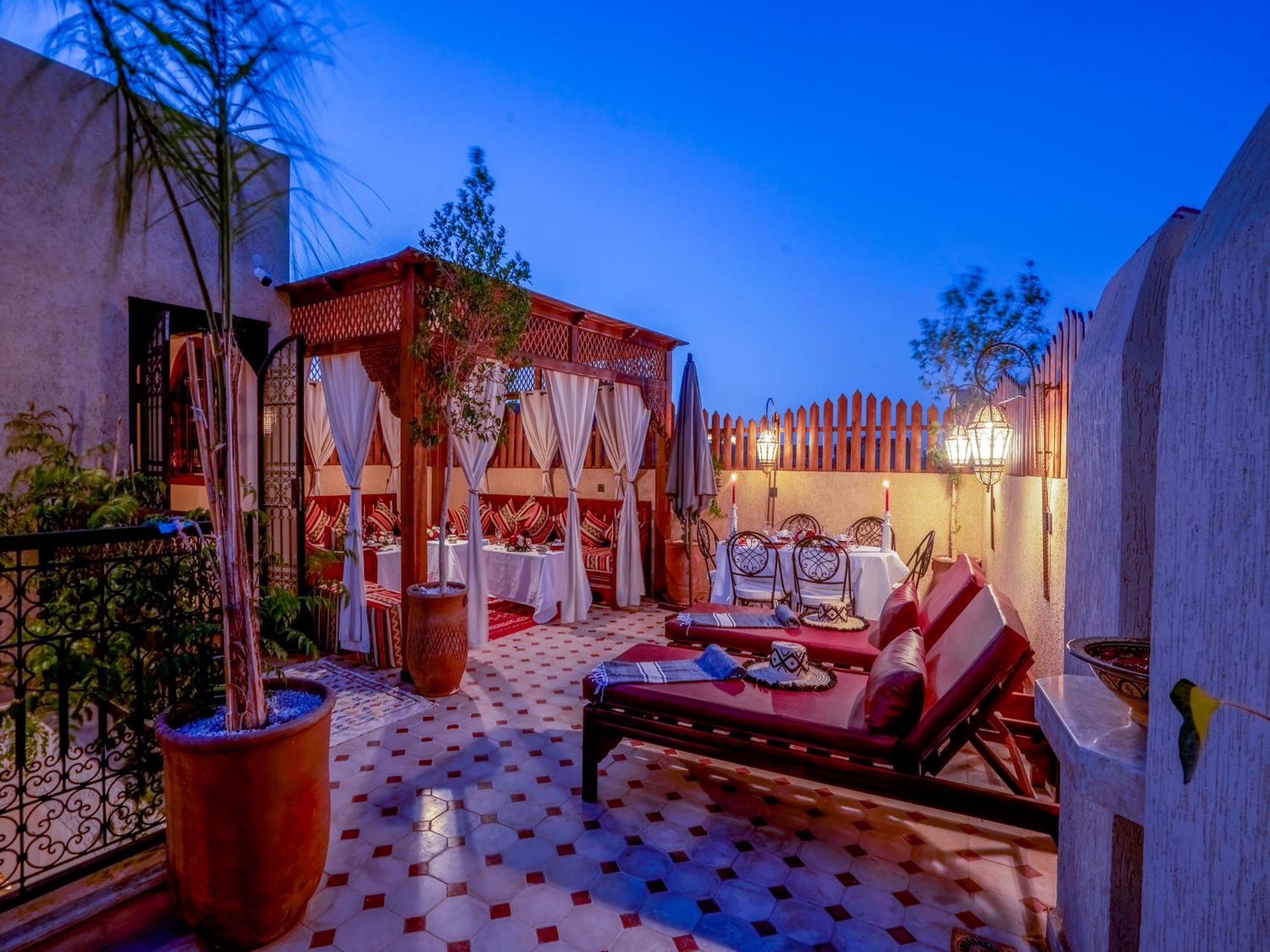 Riad Le Nid De Fatima Marrakesz Zewnętrze zdjęcie