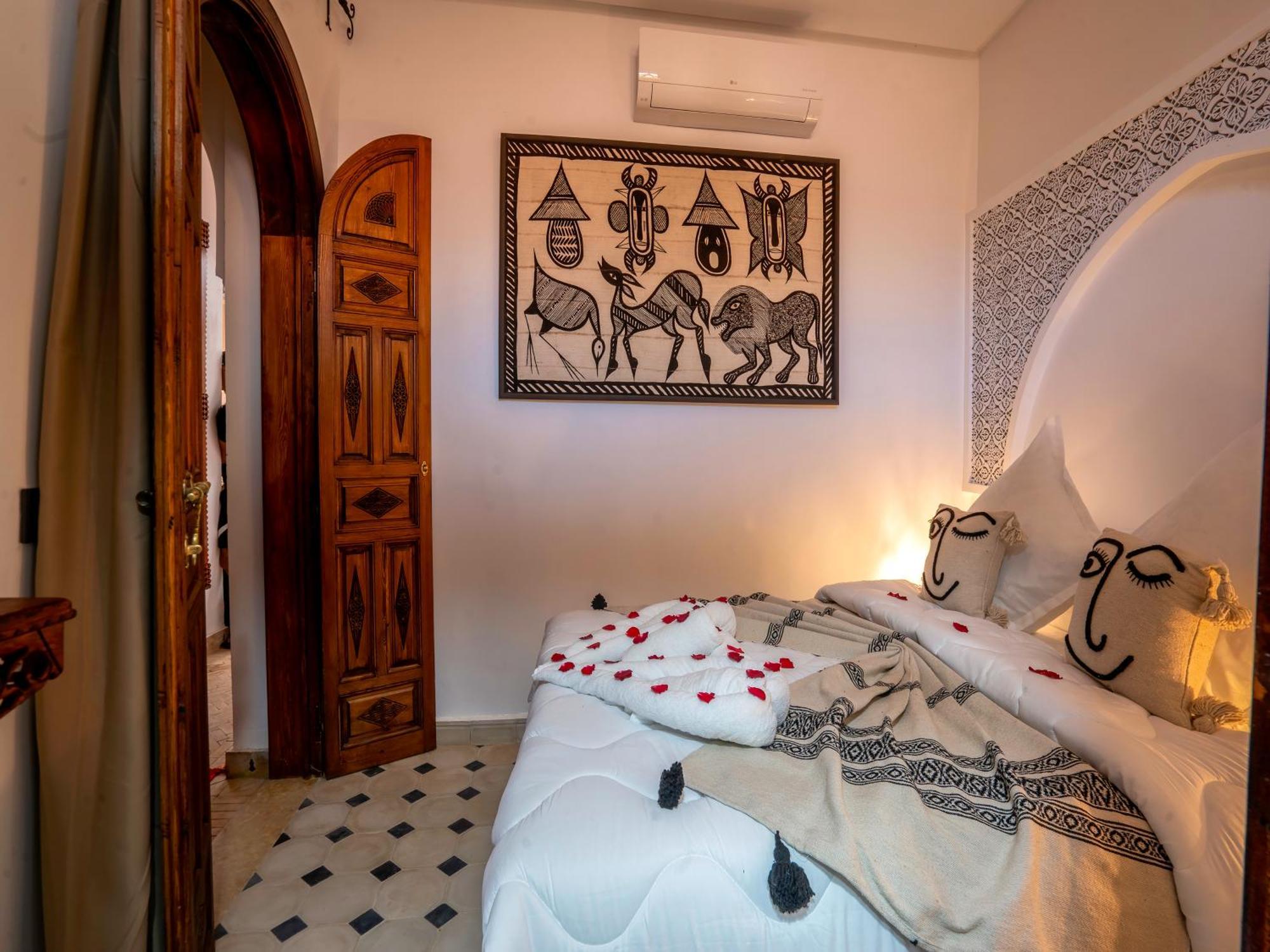 Riad Le Nid De Fatima Marrakesz Zewnętrze zdjęcie