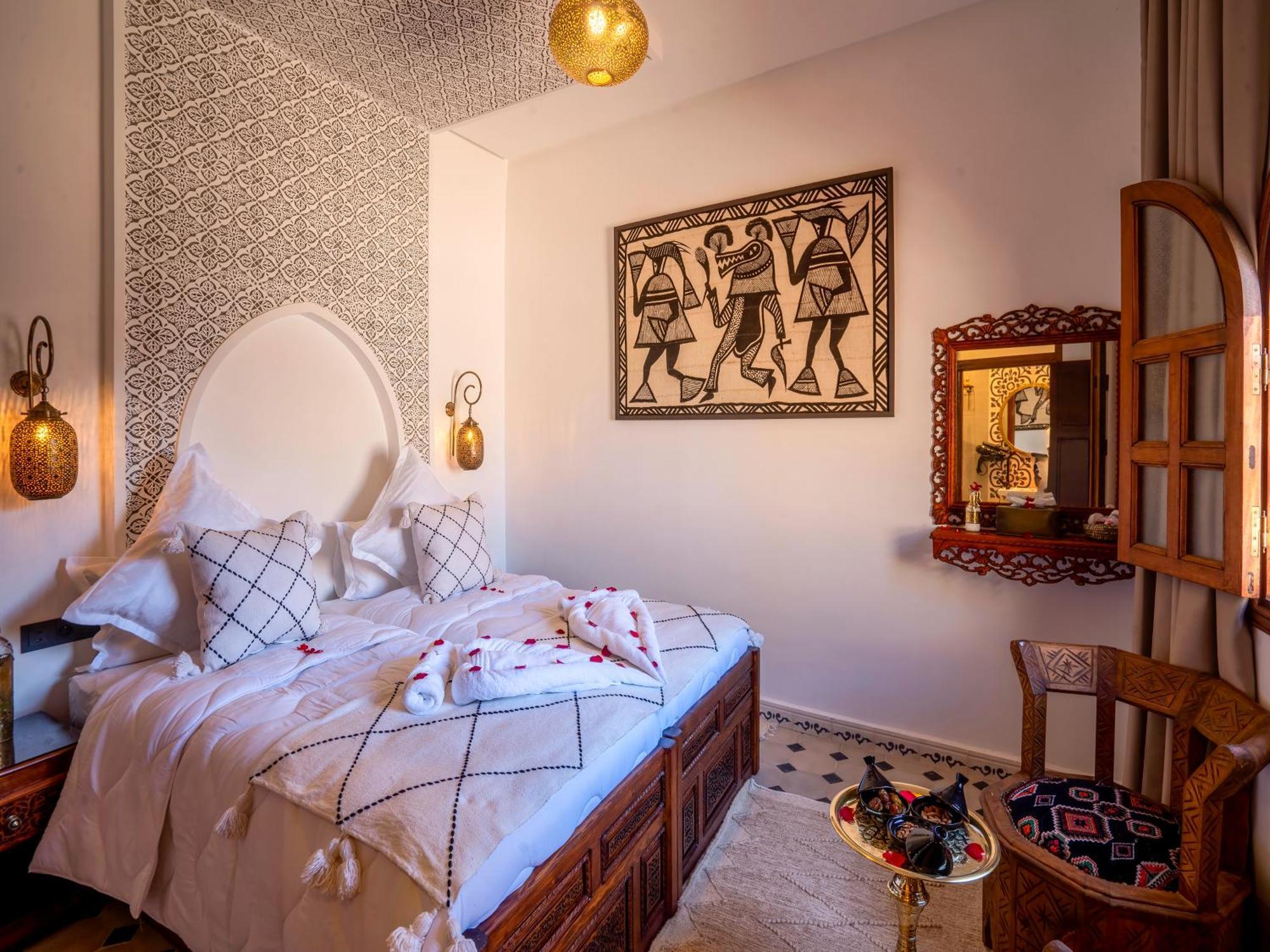 Riad Le Nid De Fatima Marrakesz Zewnętrze zdjęcie