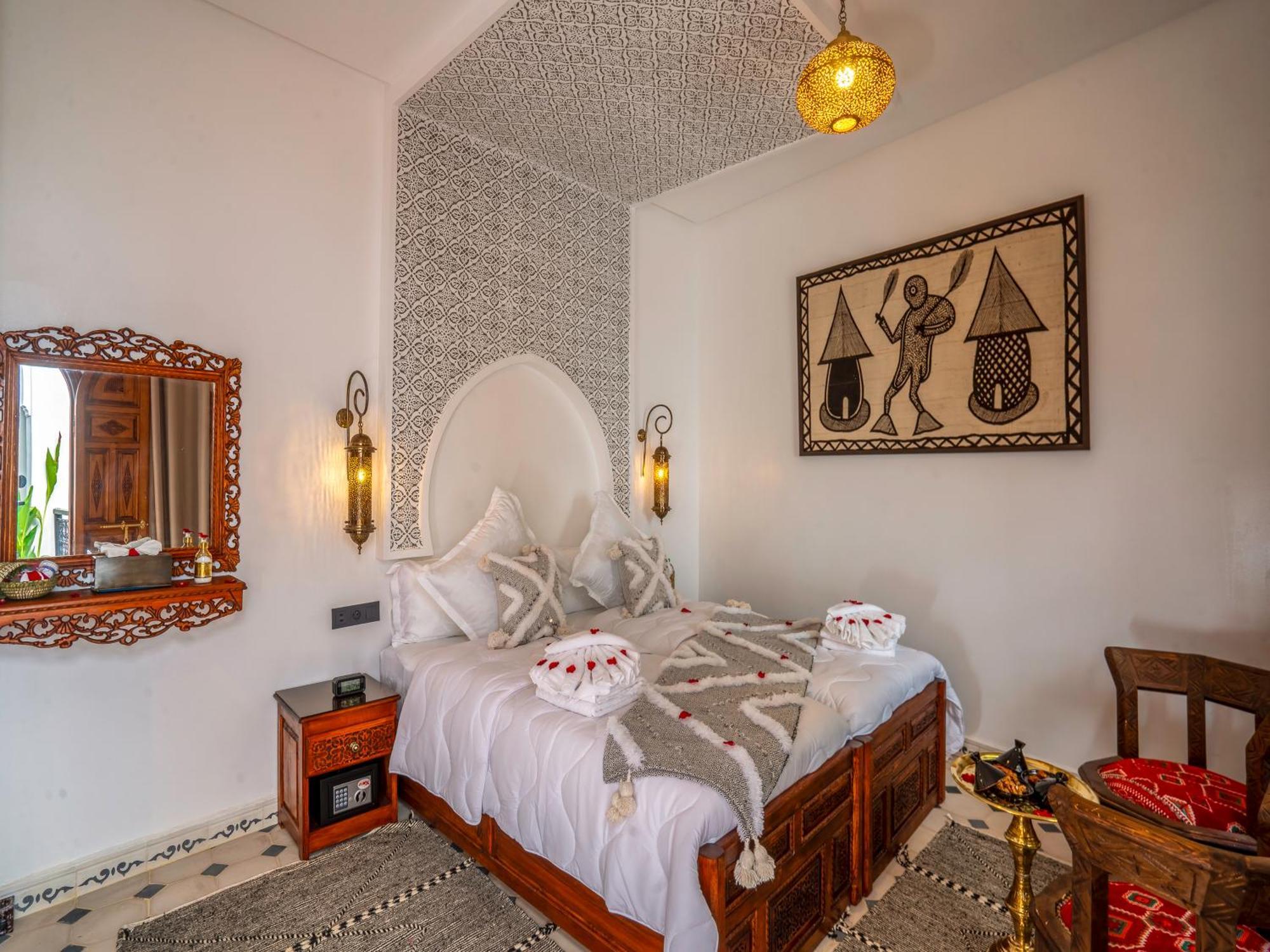 Riad Le Nid De Fatima Marrakesz Zewnętrze zdjęcie